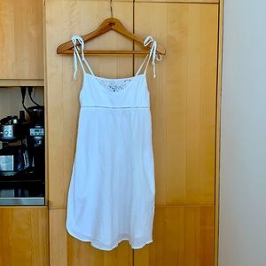 Talula White Cotton Sundress
